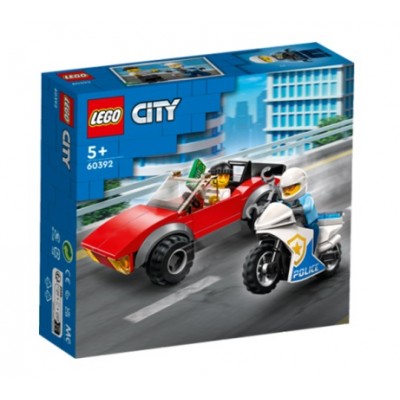 60392 Police Bike Car Chase