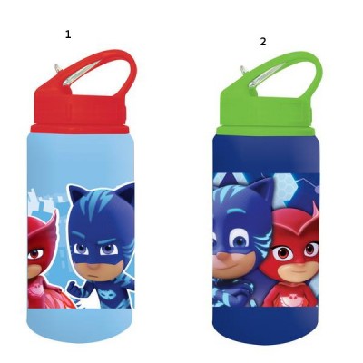 ΠΑΓΟΥΡΙ 500ml PJ MASKS ΑΛΟΥΜΙΝΙΟΥ ΜΕ ΚΑΛΑΜΑΚΙ