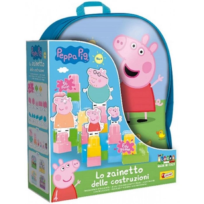 Παιχνιδια για κοριτσια - PEPPA PIG BABY BLOCKS BACKPACK ΤΟΥΒΛΑΚΙΑ