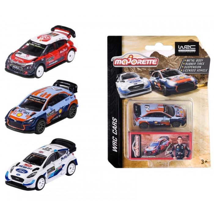 Majorette WRC Assortment 3 σχέδια 212084012