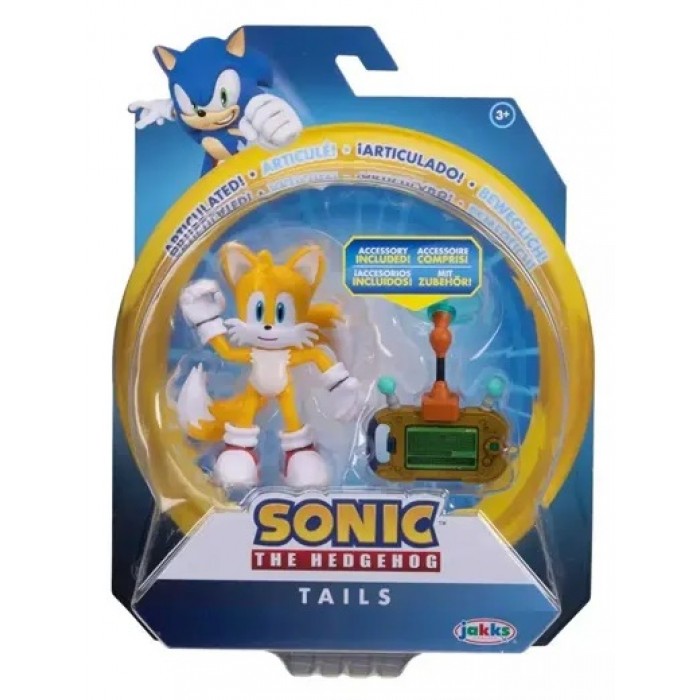 Φιγούρα Με Αξεσουάρ 10Cm Sonic Wave 12  Tails