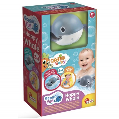 CAROTINA BABY OCEAN WHALE FUN BATH TOYS 105359