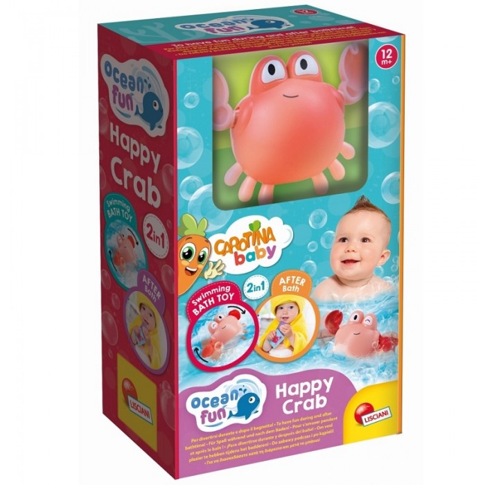 CAROTINA BABY OCEAN CRAB FUN BATH TOYS 105359