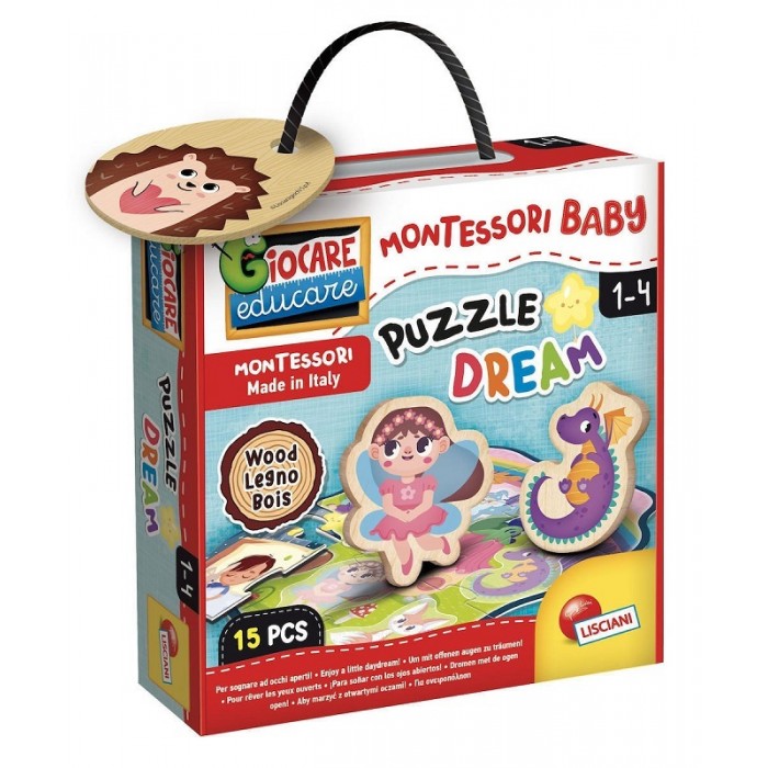 MONTESSORI BABY WOOD PUZZLE DREAM 96862