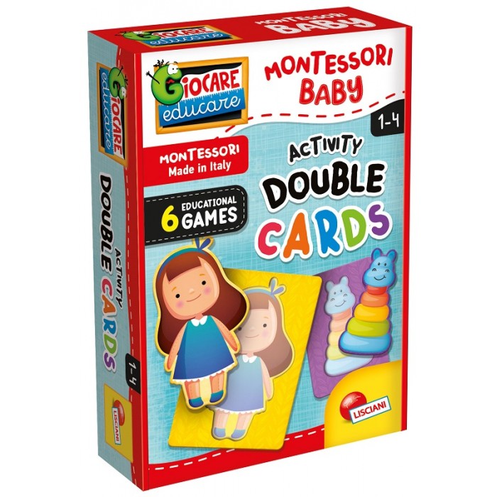 MONTESSORI BABY ACTIVITY DOUBLE CARDS 100620