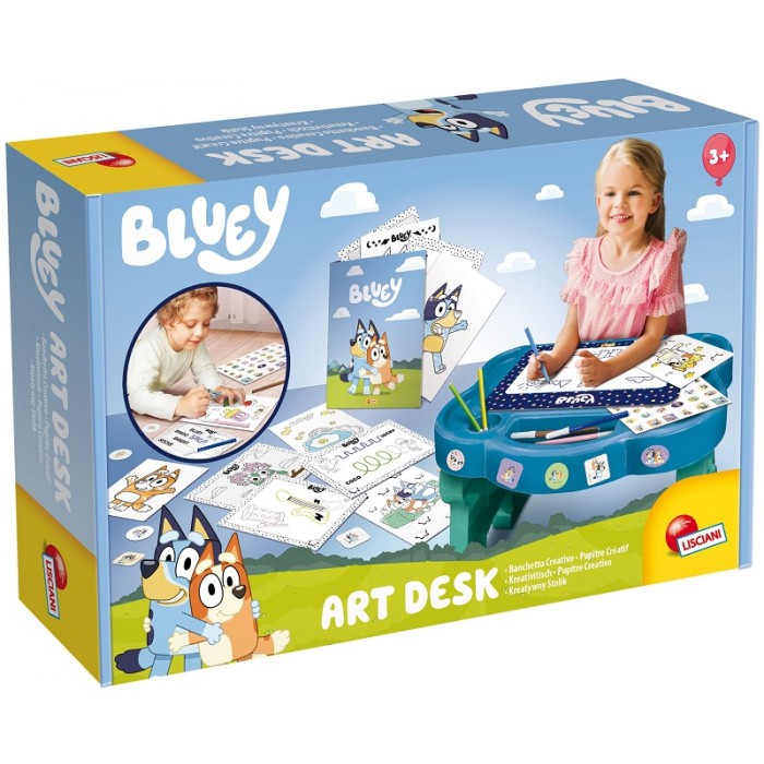 BLUEY ART DESK   ART DESK 99399