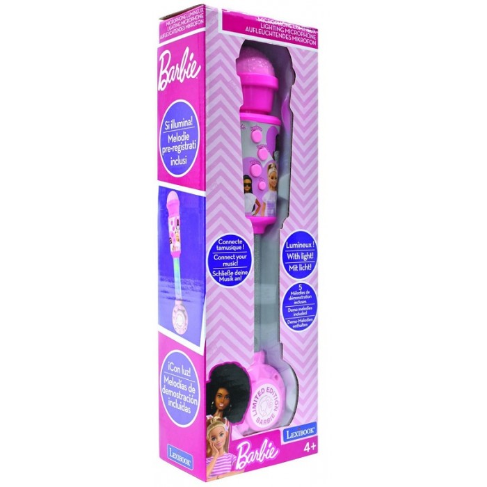 Barbie Trendy Lighting Microphone MIC90BB ΜΟΥΣΙΚΑ ΟΡΓΑΝΑ