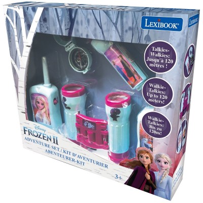 Frozen Adventure set with Walkie Talkies up to 120m binoculars and compass RPTW12FZ