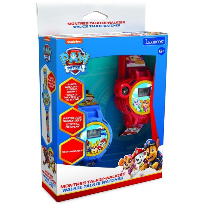 PAW PATROL DIGITAL WATCH WITH WALKIE TALKIE DMWTW1P