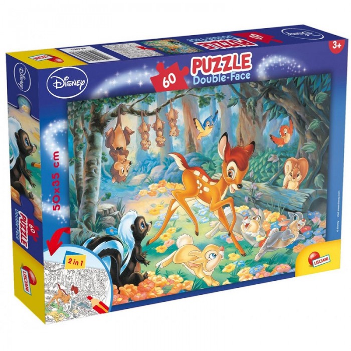 PUZZLE  PLUS  BAMBI 60 PCS 47932